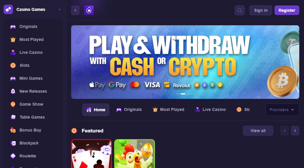 Crazybet Casino